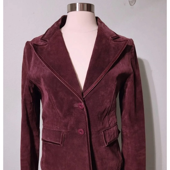 Wilsons Leather | Jackets & Coats | Nwt Wilsons Leather Lined Eggplant ...